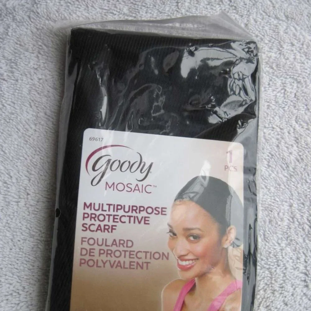 Goody Mosaic Multipurpose Protective Scarf Secure Maintain Hair Style Sleeping